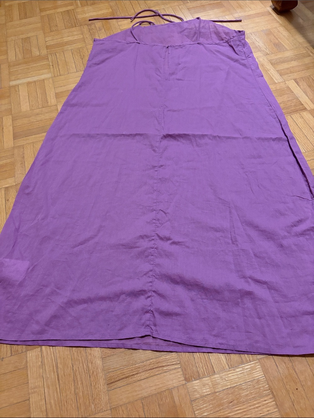 Farm Rio Boho Floral Mauve and Cream Tiered dress - Picture 13 of 16